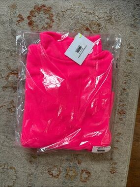 Dudley Stephens Kids Bright Hot Pink Hoodie Sweatshirt